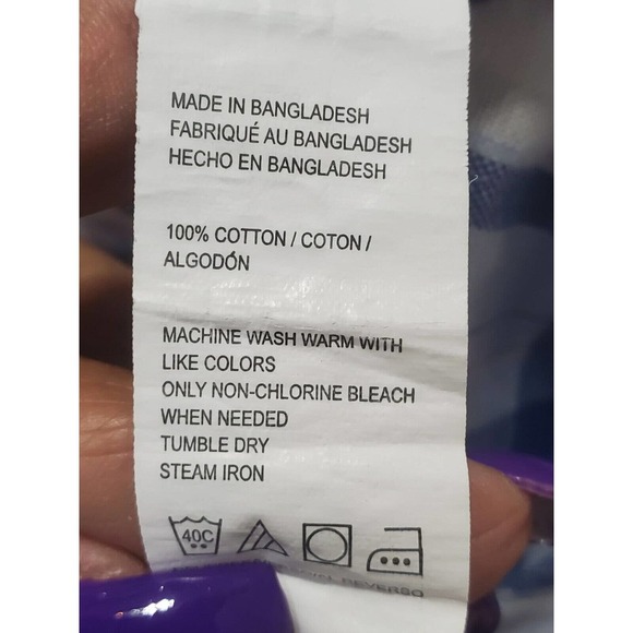 Izod Men's White & Blue Cotton Collared Half Sleeve Casual Button Down Shirt 2XL - Picture 10 of 12